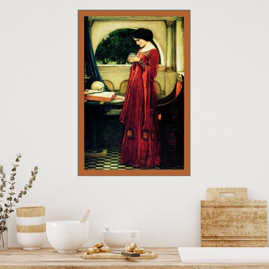 De Crystal Ball Poster (Keuken)