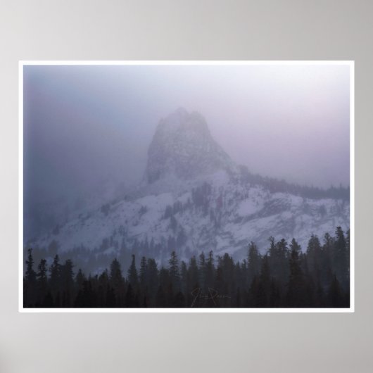 De Crystal Crag Poster (Voorkant)