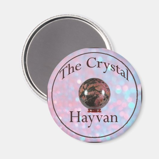 De Crystal Hayvan Magnet (Voorkant / Achterkant)
