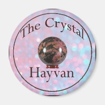 De Crystal Hayvan Magnet