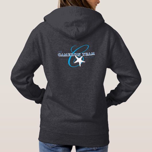 De CT Logo op Back Hooded Sweatshirt (Achterkant)