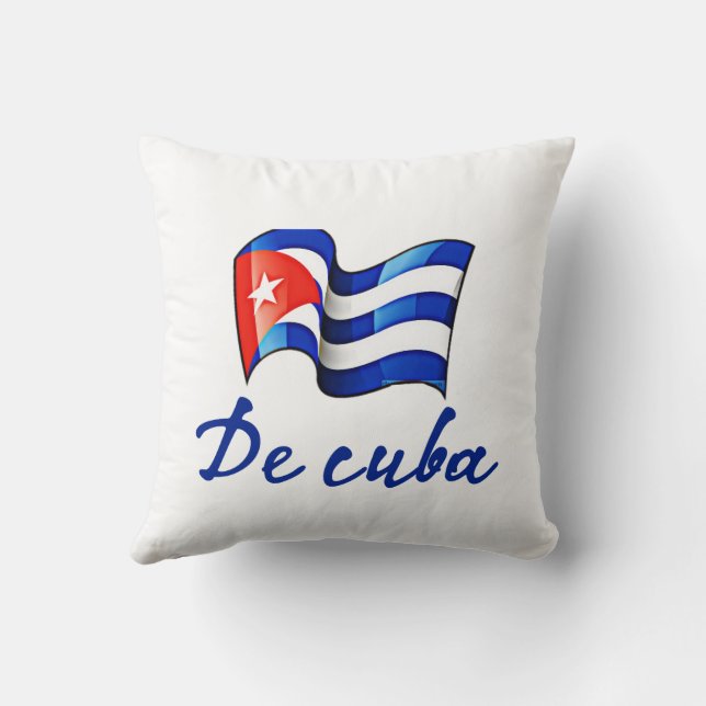 De Cuba stijlvolle decoratie Kussen (Achterkant)