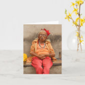 De Cubaanse Hogere Kaart van Dames (Gele Bloem)