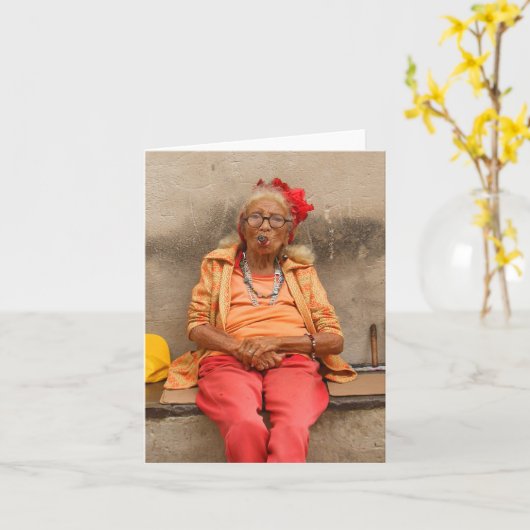 De Cubaanse Hogere Kaart van Dames (Gele Bloem)