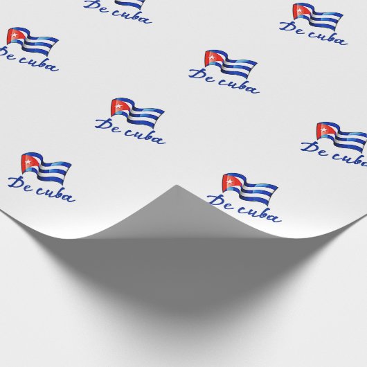 De Cubaanse vlag 🇨 Cadeaupapier (Hoek)