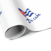 De Cubaanse vlag 🇨 Cadeaupapier (Rol Hoek)