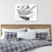 De Cuckoo Canvas Afdruk (Insitu (Slaapkamer))