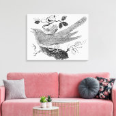 De Cuckoo Canvas Afdruk (Insitu (Woonkamer))