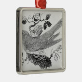 De Cuckoo Metalen Ornament (Rechts)