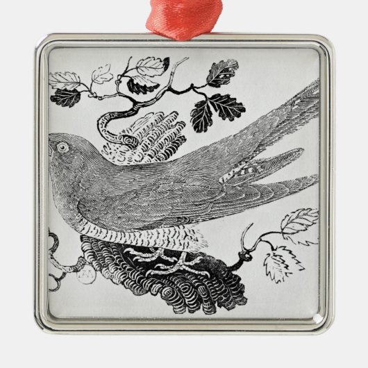 De Cuckoo Metalen Ornament (Voorkant)