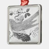 De Cuckoo Metalen Ornament (Links)
