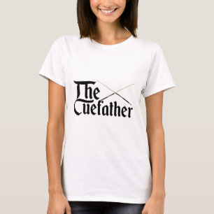 De Cuefather Billard Snooker Pool Billardplayer C T-shirt