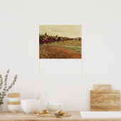 De Cuirassiers voor hun lading bij de slag Poster (Keuken)