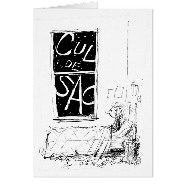 De Cul de Sac-kaart (Voorkant)