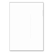 De culptuur van Thinker Rodin Paris Kaart (Achterkant)