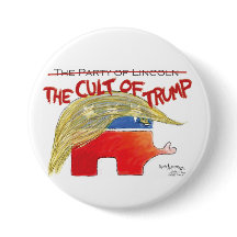 De Cult of Trump Button
