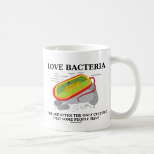 De Cultuur van de Bacteriën van de liefde slechts Koffiemok