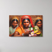 De cultuur van India Canvas Afdruk (Voorkant)