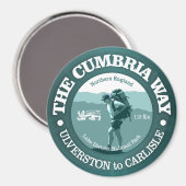 De Cumbria Way (T) Magneet (Voorkant / Achterkant)
