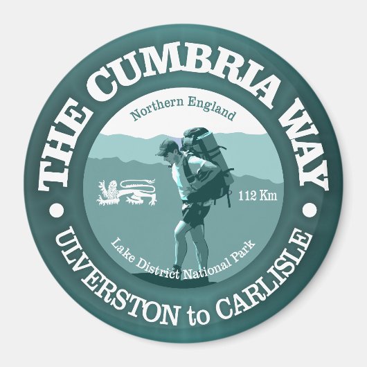 De Cumbria Way (T) Magneet (Voorkant)