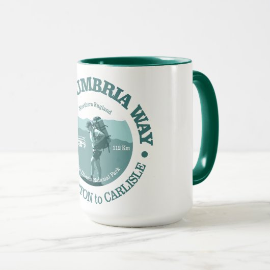 De Cumbria Way (T) Mok (Voorkant rechts)