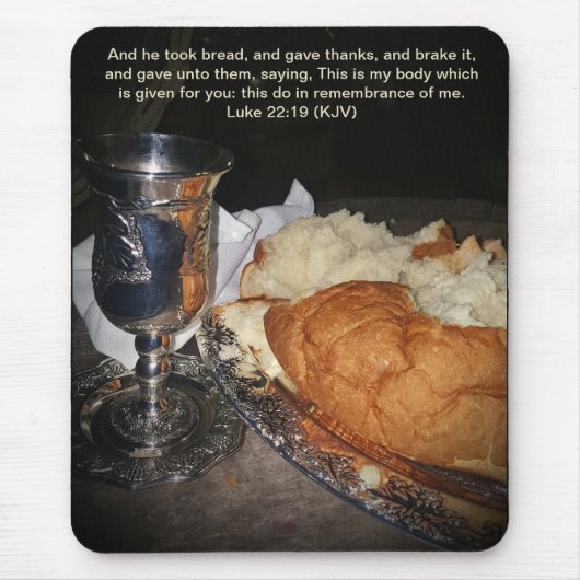 De Cup en de Brood-mousepad Muismat (Voorkant)