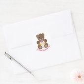 De Cupcake Beer Ronde Sticker (Envelop)