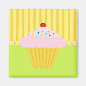 De Cupcake magneet (Voorkant)