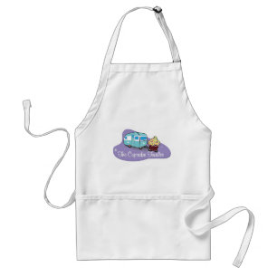 De Cupcake-trailer Apron Standaard Schort