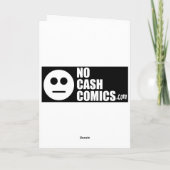 De Cupido van de Moordenaar van Valentijn Feestdagen Kaart (Achterkant)