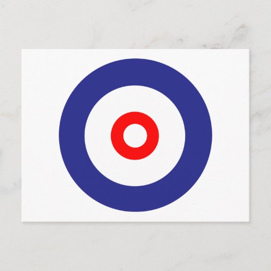 De curling briefkaart (Voorkant)