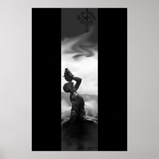 De curseur hierboven, de droom hieronder poster (Voorkant)