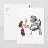 De Cursing Cure. Briefkaart (Voorkant / Achterkant)