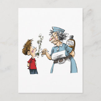 De Cursing Cure. Briefkaart