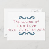 De cursus True Love Briefkaart (Voorkant / Achterkant)