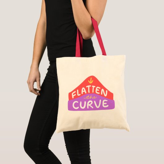De curve afvlakken | einde van Covid 19 Tote Bag (Voorkant (product))