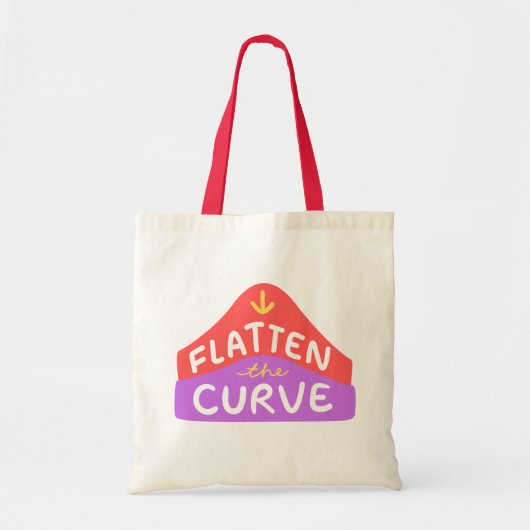 De curve afvlakken | einde van Covid 19 Tote Bag (Voorkant)