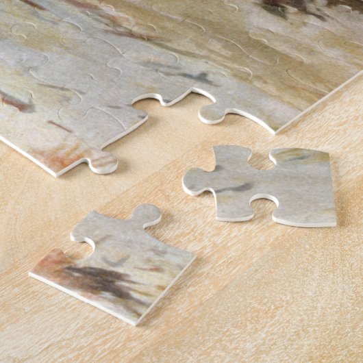 De Custer vecht tegen Charles Marion Russell Legpuzzel (Zijkant)