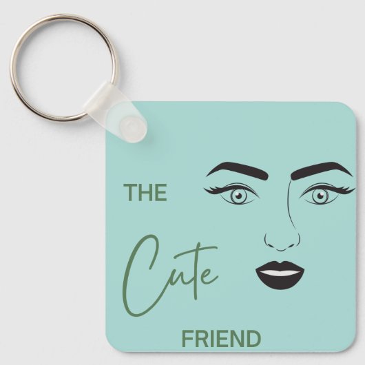 De Cute Friend Sleutelhanger (Voorkant)