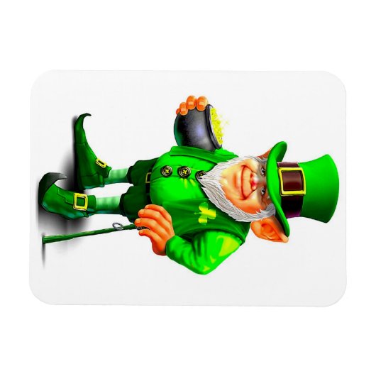 DE CUTE LEPRECHAUN magneet (Horizontaal)