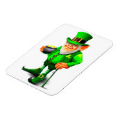 DE CUTE LEPRECHAUN magneet (Linkerzijde)