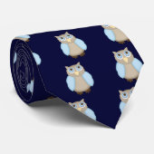 De Cute 'N Wise Old Owl Stropdas (Opgerold)