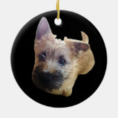 De Cutest Cairn Terrier ooit.  Cuter dan Toto. Keramisch Ornament (Achterkant)