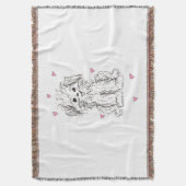 De Cutest Doggy in de wereld Deken (Voorkant Verticaal)