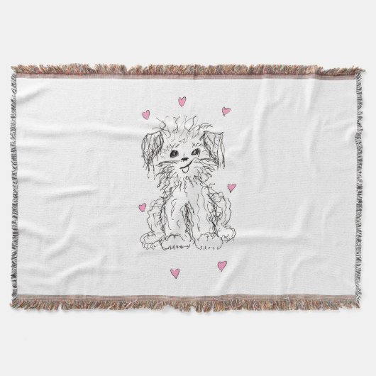 De Cutest Doggy in de wereld Deken (Voorkant)