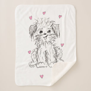 De Cutest Doggy in de wereld Sherpa Deken