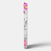 De Cutter Large (roze madeliefje) Case-Mate iPhone Case (Achterkant / Links)