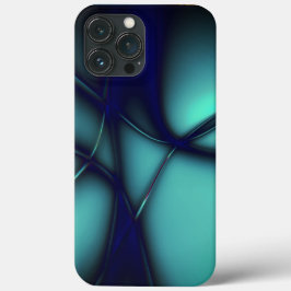 De cyaan van de gebrande munt ziet er onder helder Case-Mate iPhone case
