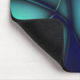 De cyaan van de gebrande munt ziet er onder helder muismat