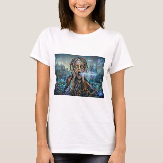 De Cybernetische Schreeuw – Dames T-Shirt (Voorkant)